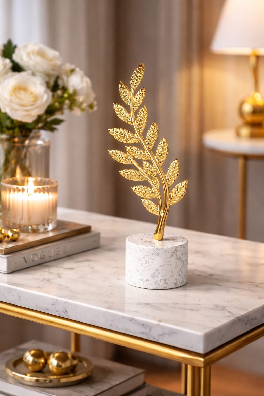 Luxury Decorative Showpiece Elegant Home & Office Decoration Piece for Table, Shelf & Living Room